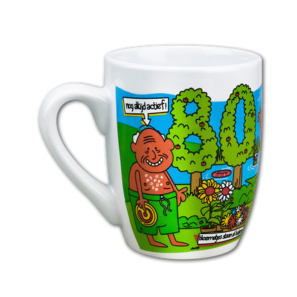 Mug 80 Years 12cm