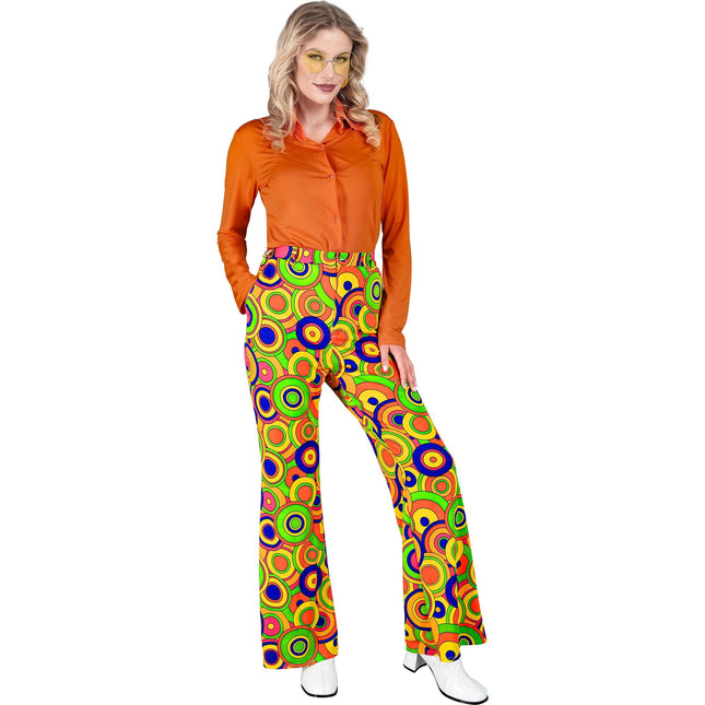 Pantalon Disco 70S Dames