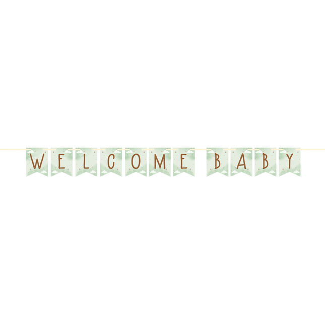 Écharpe porte-lettres Welcome Baby