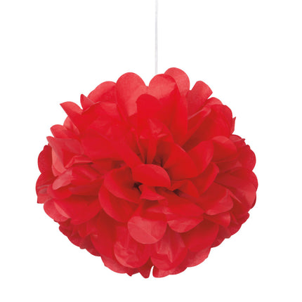 Pompon Rouge 20cm 3pcs