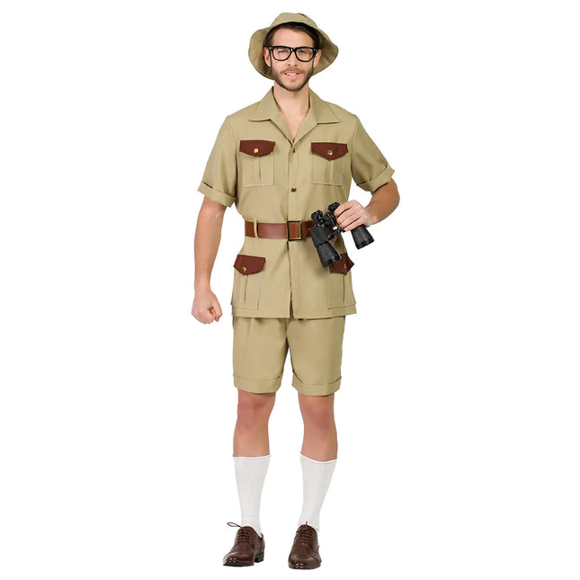 Costume Safari Beige Hommes