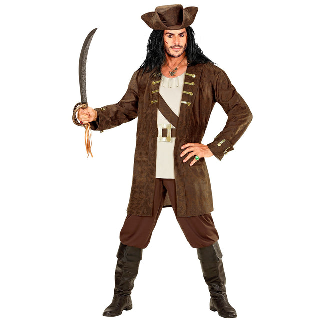 Pirate costume Taupe Brown Nude Hommes