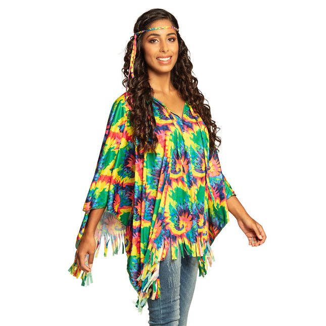 Ensemble Poncho Hippie 2 pièces