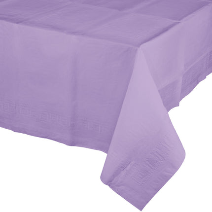 Nappe lilas en plastique 2.74m