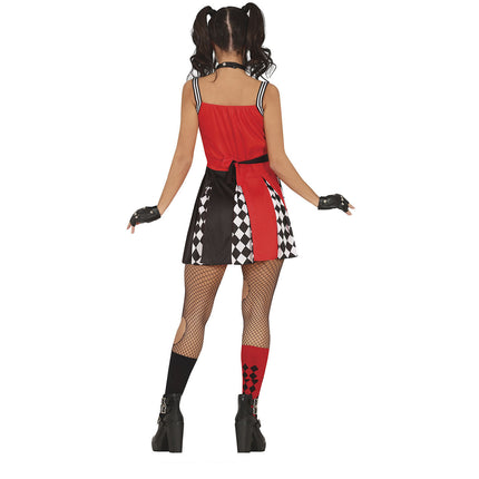 Harkaline Costume d'Halloween Cheerleader femme