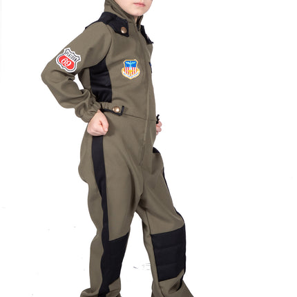 Costume de pilote garçon