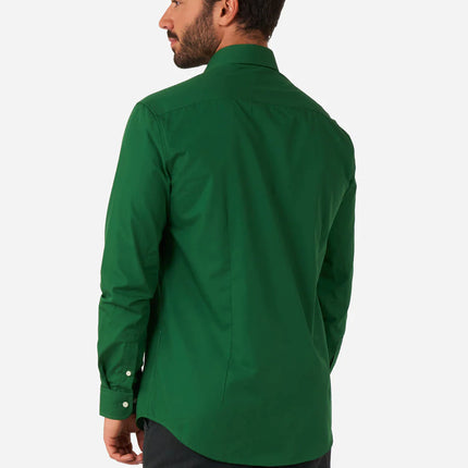 Chemise vert foncé Hommes OppoSuits