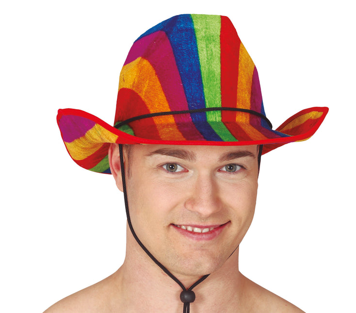 Chapeau de cow-boy Multicolore