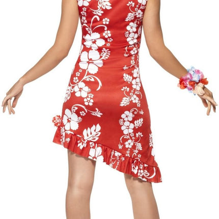 Robe Hawaii Rouge M