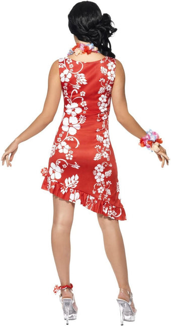 Robe Hawaii Rouge M