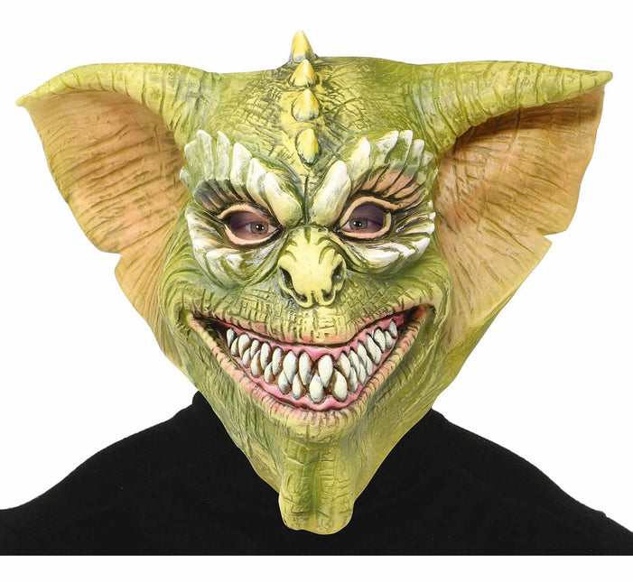 Masque d'Halloween vert Monstre