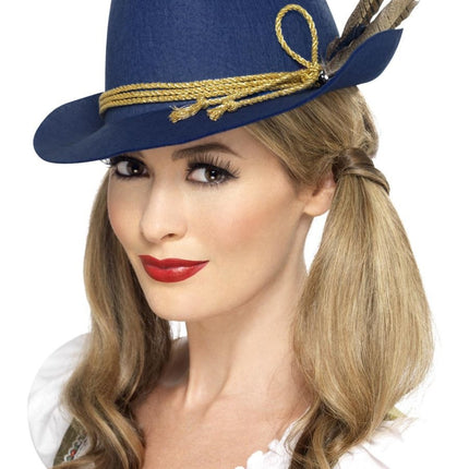 Chapeau Oktoberfest Tiroler Bleu