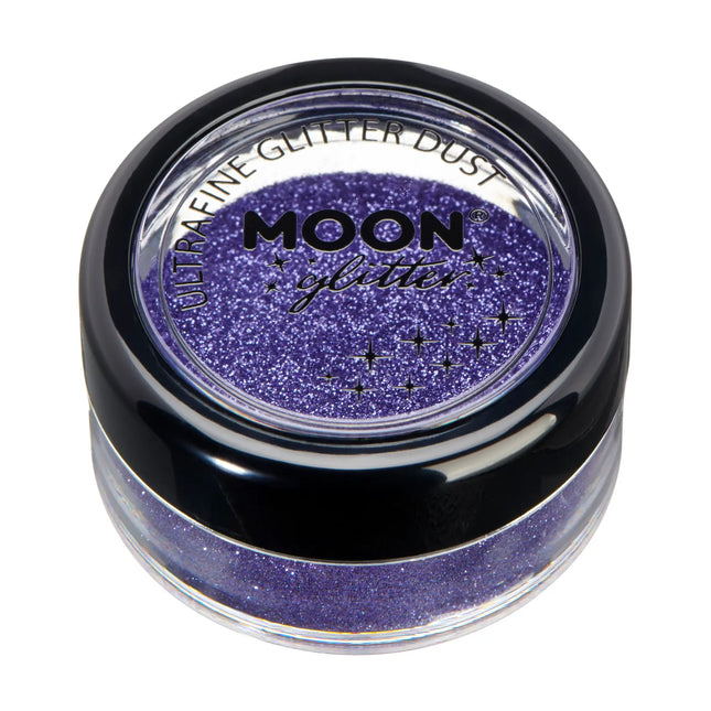 Moon Glitter Classic Poussière de paillettes ultrafine Lavande 5g