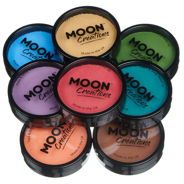 Moon Creations Pro Face Paint Cake Pots Lilas 36g