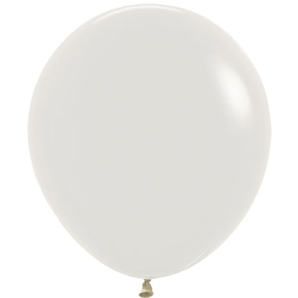 Ballons Pastel Crépuscule Crème 45cm 25pcs