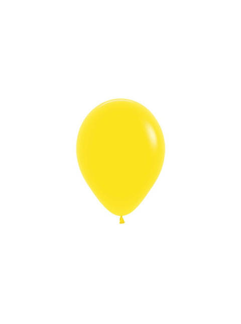 Ballons de baudruche jaune 12cm 50pcs