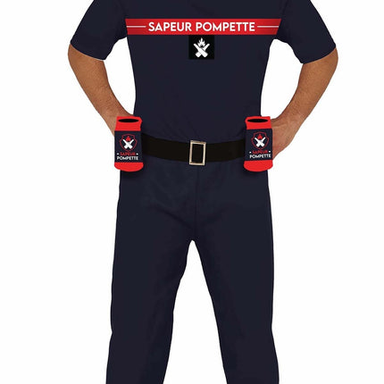 Sapeur Pompette Costume Homme L