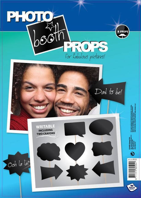 Photo Props Writable 8pcs