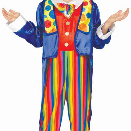 Costume de clown coloré pour enfant