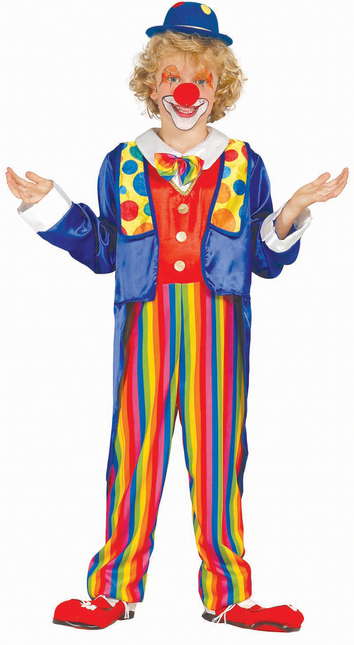 Costume de clown coloré pour enfant