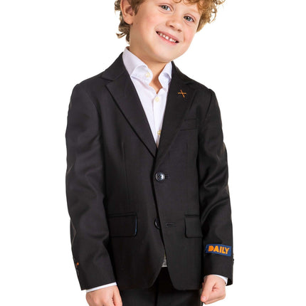 Costume quotidien noir Garçon <tc>OppoSuits</tc>