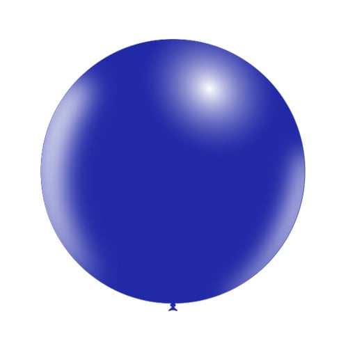 Ballon géant bleu foncé 60cm