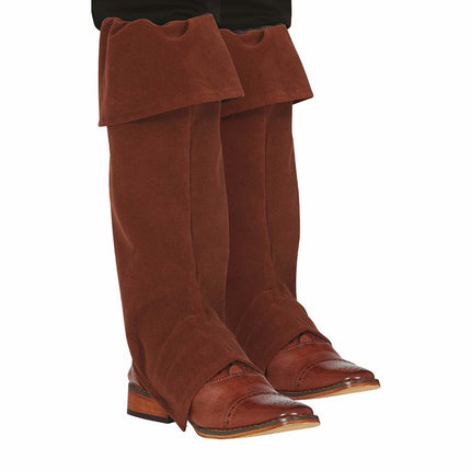 Coiffes de jambe marron pour enfant