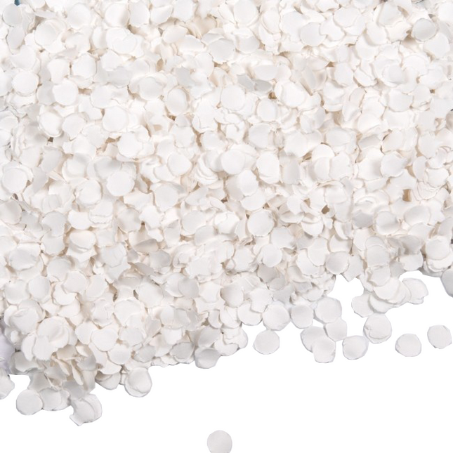 Confettis blancs 1kg