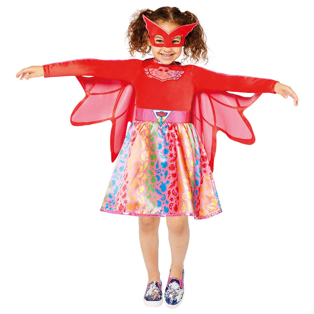 Costume enfant Owlette Rainbow Dress 6/8 ans