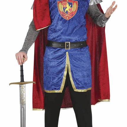 Costume de roi bleu hommes