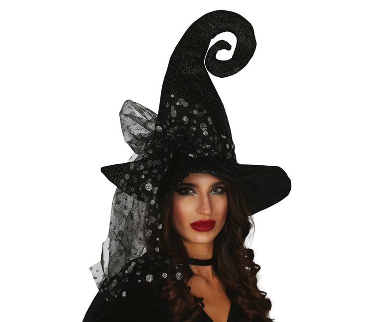 Chapeau de sorcière d'Halloween Curl Point