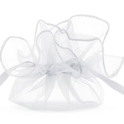 Sacs Organza Blancs 25cm 10pcs