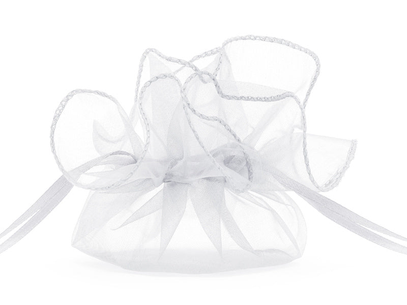 Sacs Organza Blancs 25cm 10pcs