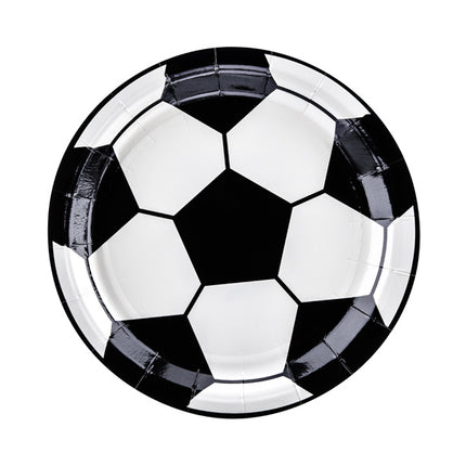 Assiettes de football 18cm 6pcs