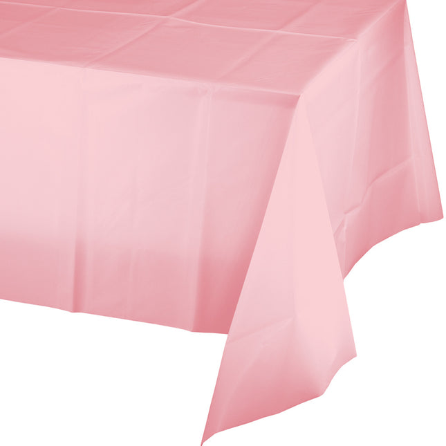 Nappe rose en plastique 2.74m