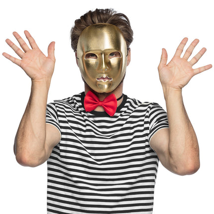 Mime du masque d'or