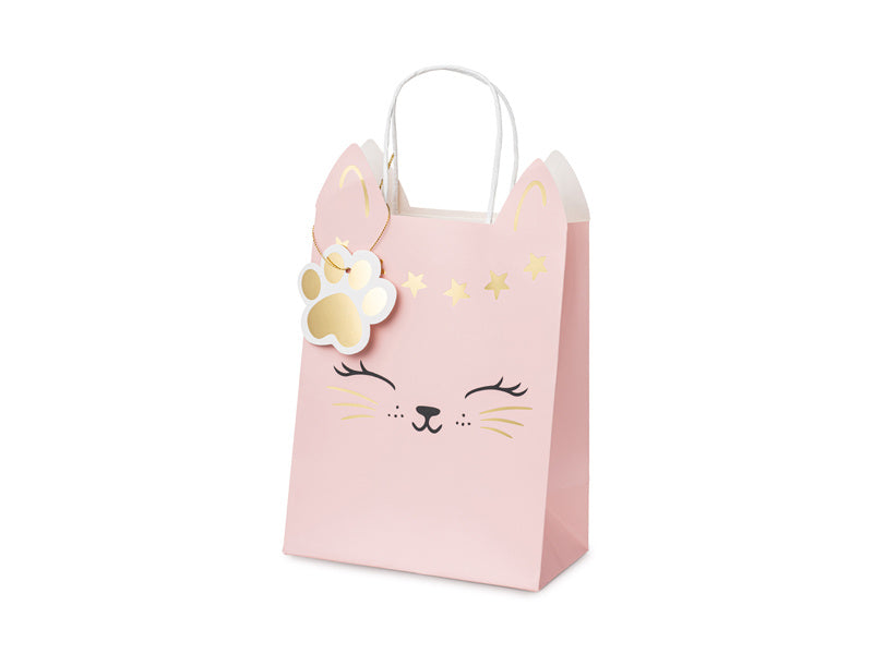 Sac cadeau pour chat, mélange, 18 x 10,5 x 27,5 cm