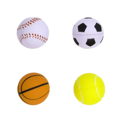 Breakout presents Balle anti-stress Sport 5cm 4pcs