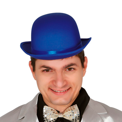 Chapeau melon bleu