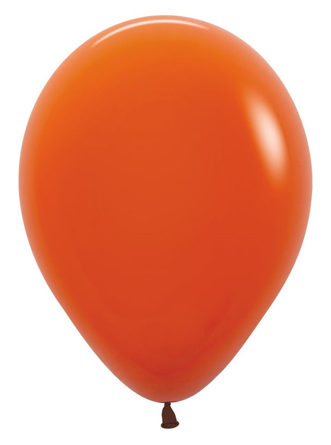 Ballons Sunset Orange 30cm 12pcs