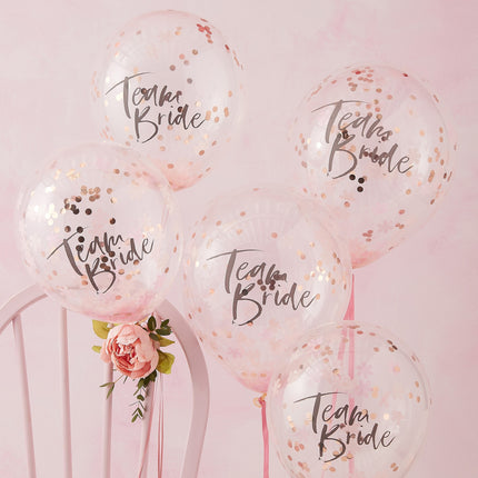 Ballons Team Bride 30cm 5pcs