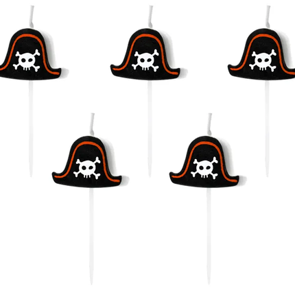 Bougies Pirate 2cm 5pcs