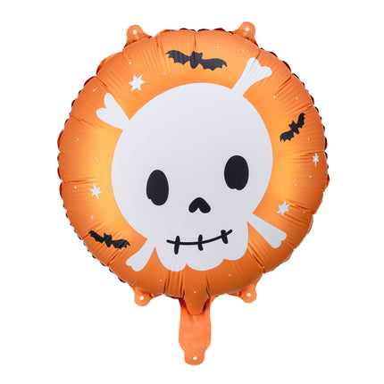 Halloween Ballon à l'hélium Tête de mort vide 45cm