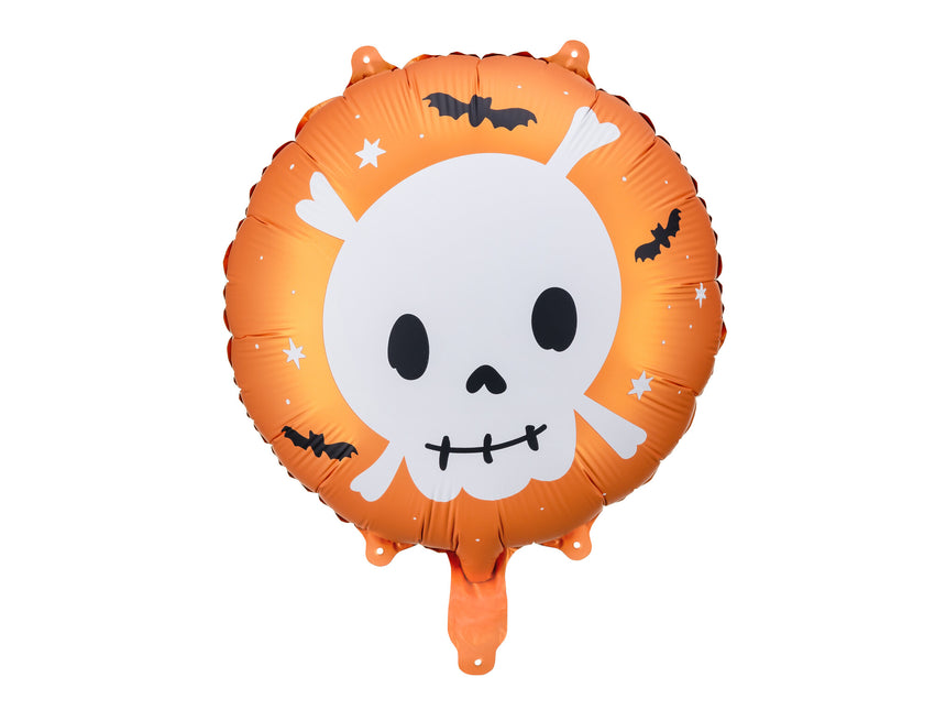 Halloween Ballon à l'hélium Tête de mort vide 45cm