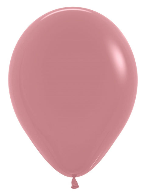 Ballons Bois de rose 30cm 12pcs