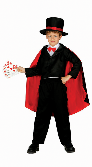 Costume de magicien enfant noir