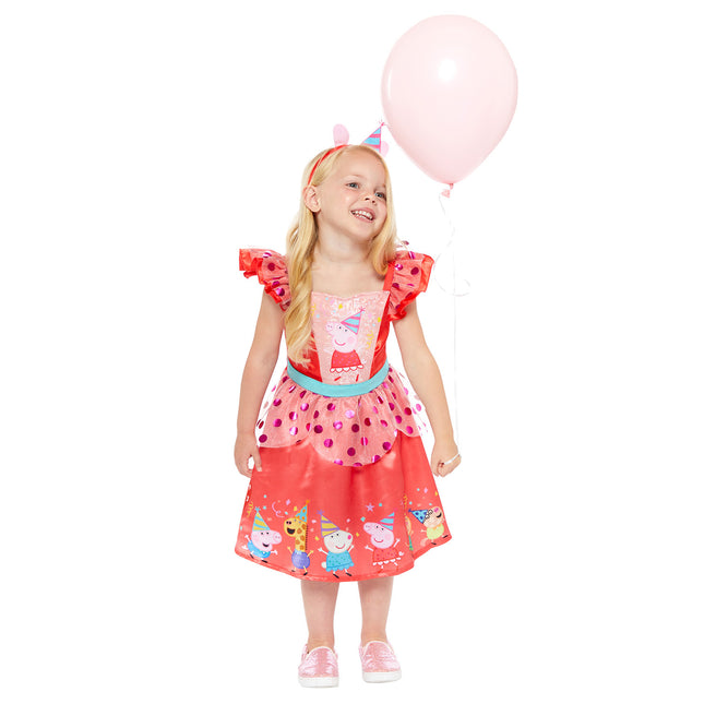 Costume enfant Peppa Pig Robe de fête