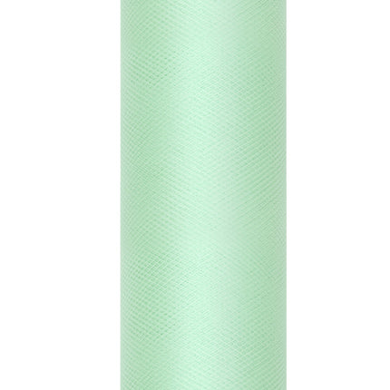 Rouleau de tulle vert menthe 30cm 9m