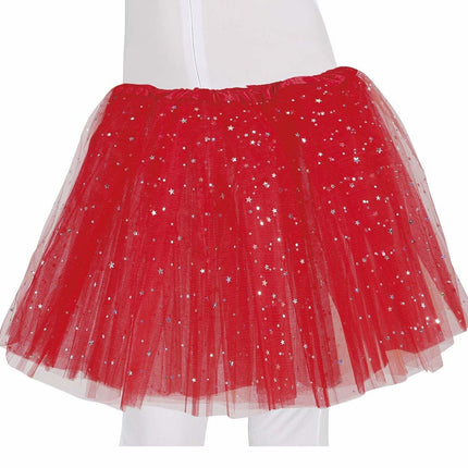 Tutu rouge étoiles 30cm