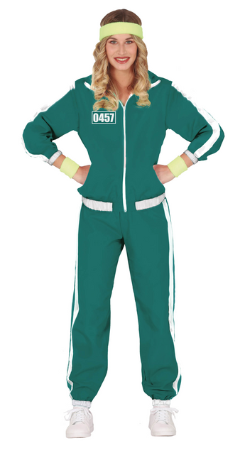 Tracksuit Figures Ladies Green